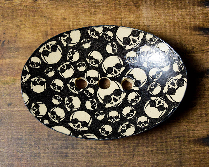 Bubble Skulls Soap Dish