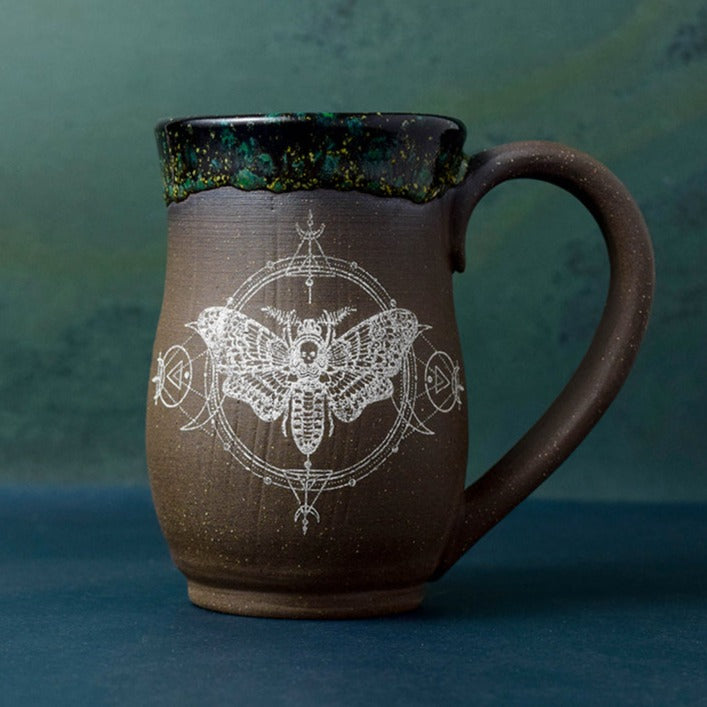 Death's Head Moth Mug