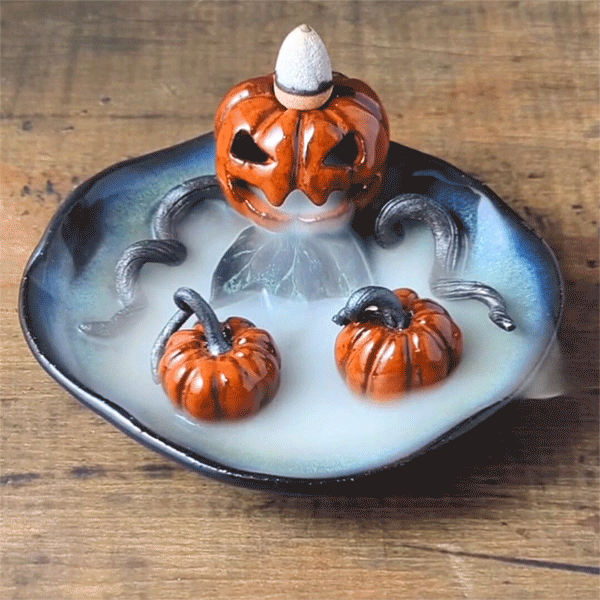 Enchanted Pumpkin Incense Burner