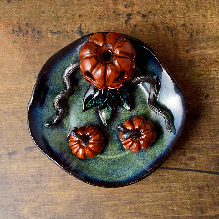 Enchanted Pumpkin Incense Burner