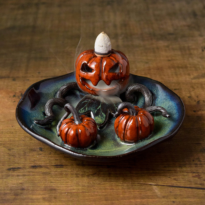 Enchanted Pumpkin Incense Burner