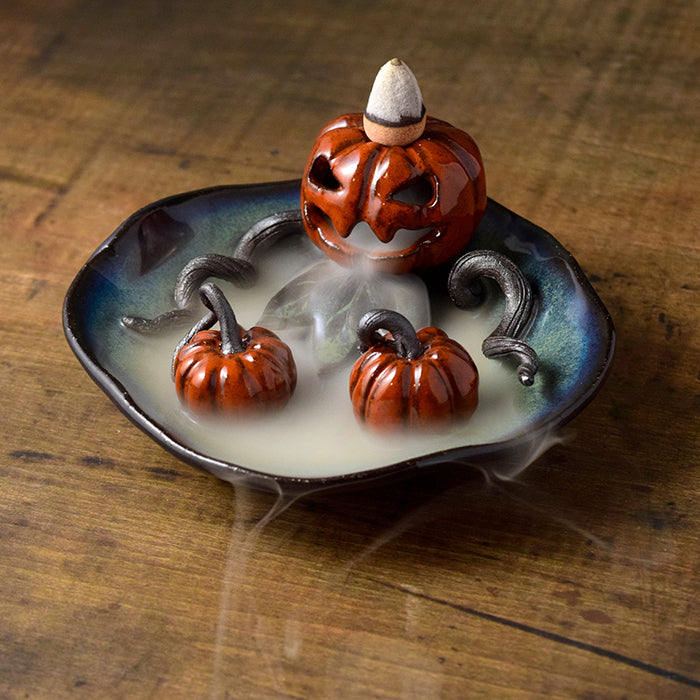 Enchanted Pumpkin Incense Burner