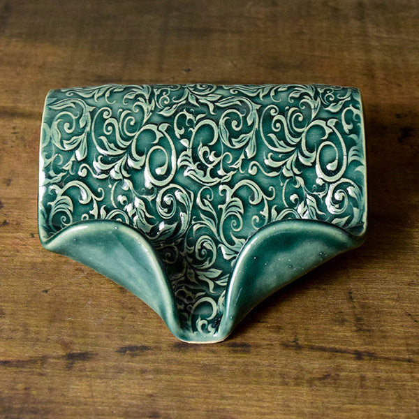 Forest Green Soap Holder