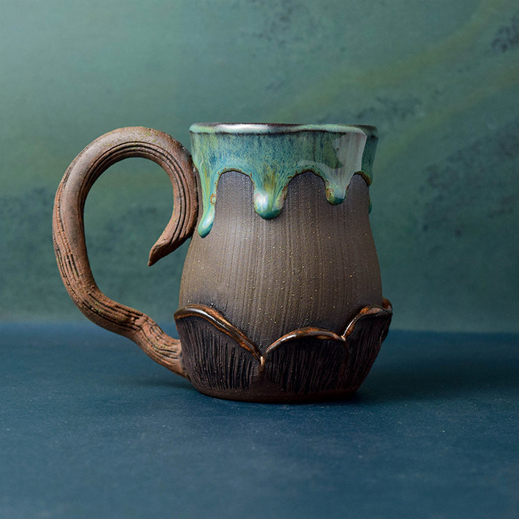 Sculpted Mushroom Mug