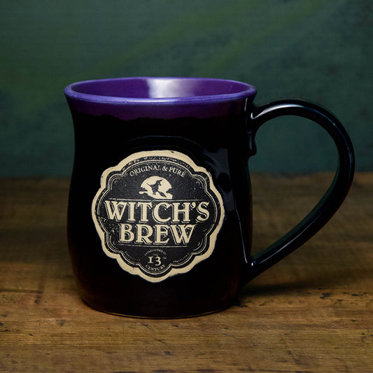 Witch's Brew Raven Mug