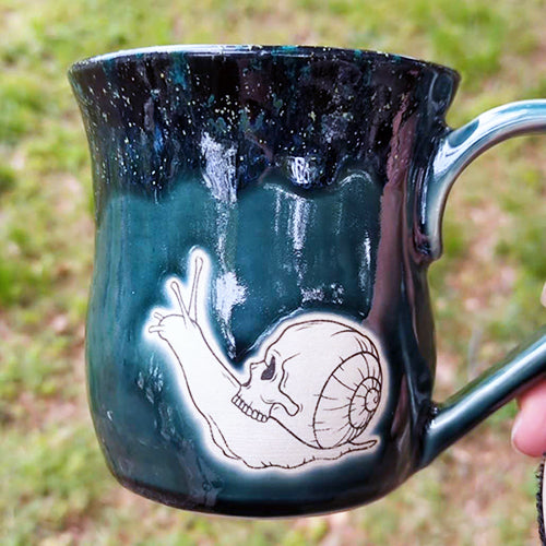 Skull Snail Mug PRE-ORDER